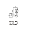 90° Elbow un、unf thread adjustablestud ends with o-ring sealing iso 11926