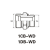 Bspp thread with captive seal