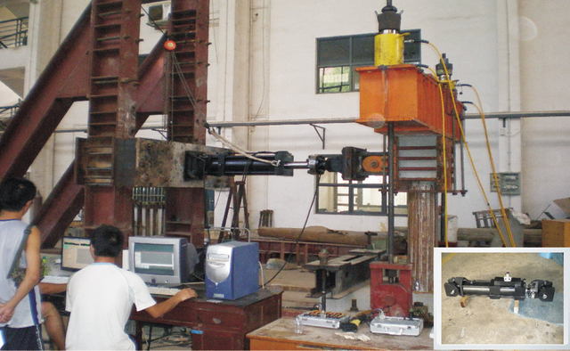 Hunan University 20T dynamic loading cylinder