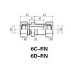 Straight bulkhead fittings