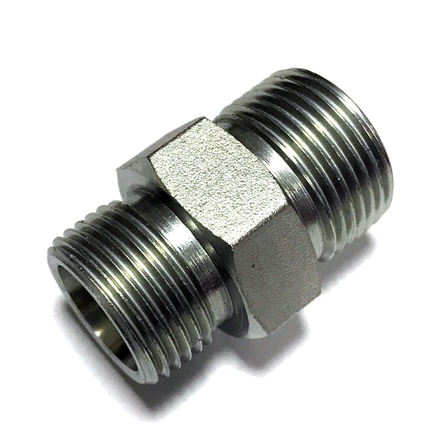 Din 24°Cone Bite Type Straight Adaptors
