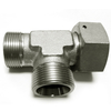 Branch tee fittingswith swivel nut