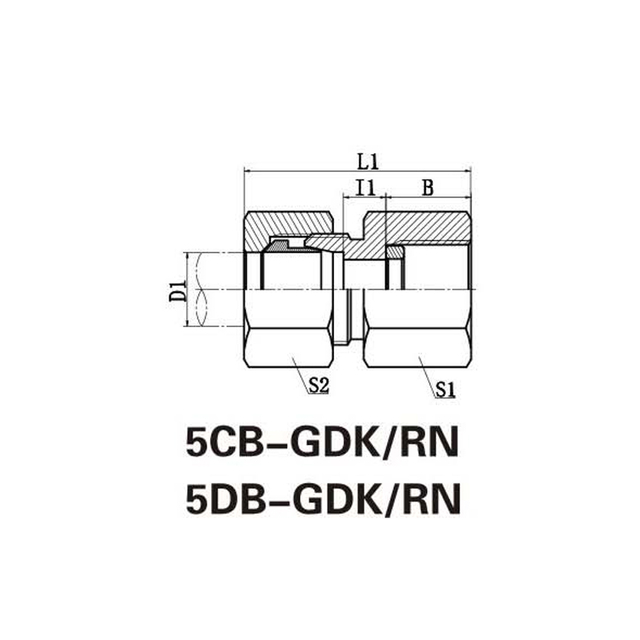 Bsp pressure gauge connectorwith dki sealing ring
