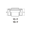 Cylinder straight bulkhead
