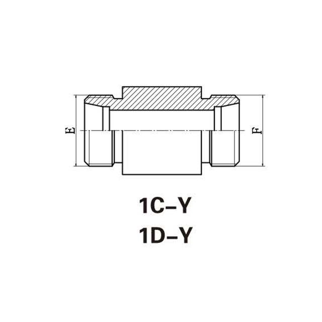 Cylinder straight bulkhead