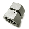 Straight tube adapterswith swivel nut