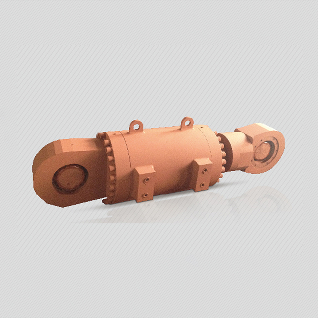 Slag grinding hydraulic cylinder