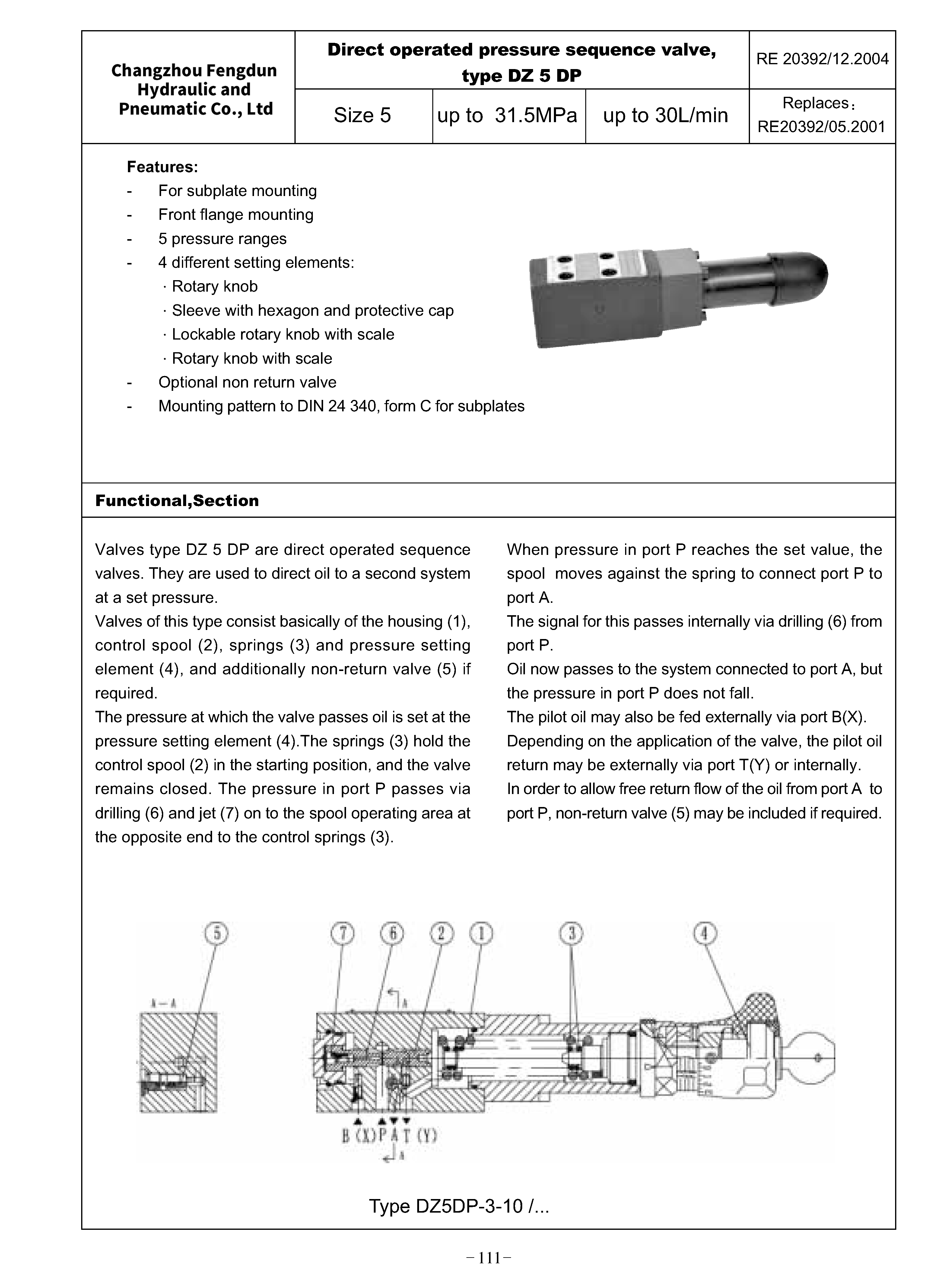 DZ5DP type