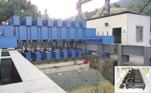 Zhejiang University Beijing-Shanghai high-speed railway 20T dynamic loading cylinder