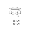 Straight bulkhead fittings
