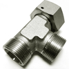 Branch tee fittingswith swivel nut