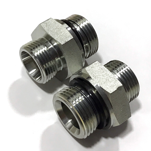 Metric thread withcaptive seal
