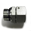 Metric thread with captive seal /metric female 24° cone o-ring sealing