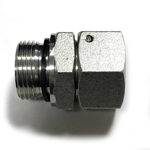 Metric thread with captive seal /metric female 24° cone o-ring sealing