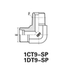 90° Elbow bspt male
