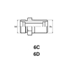 Straight bulkhead fittings