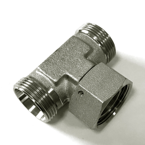 Branch tee fittingswith swivel nut