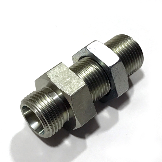 Straight bulkhead fittings