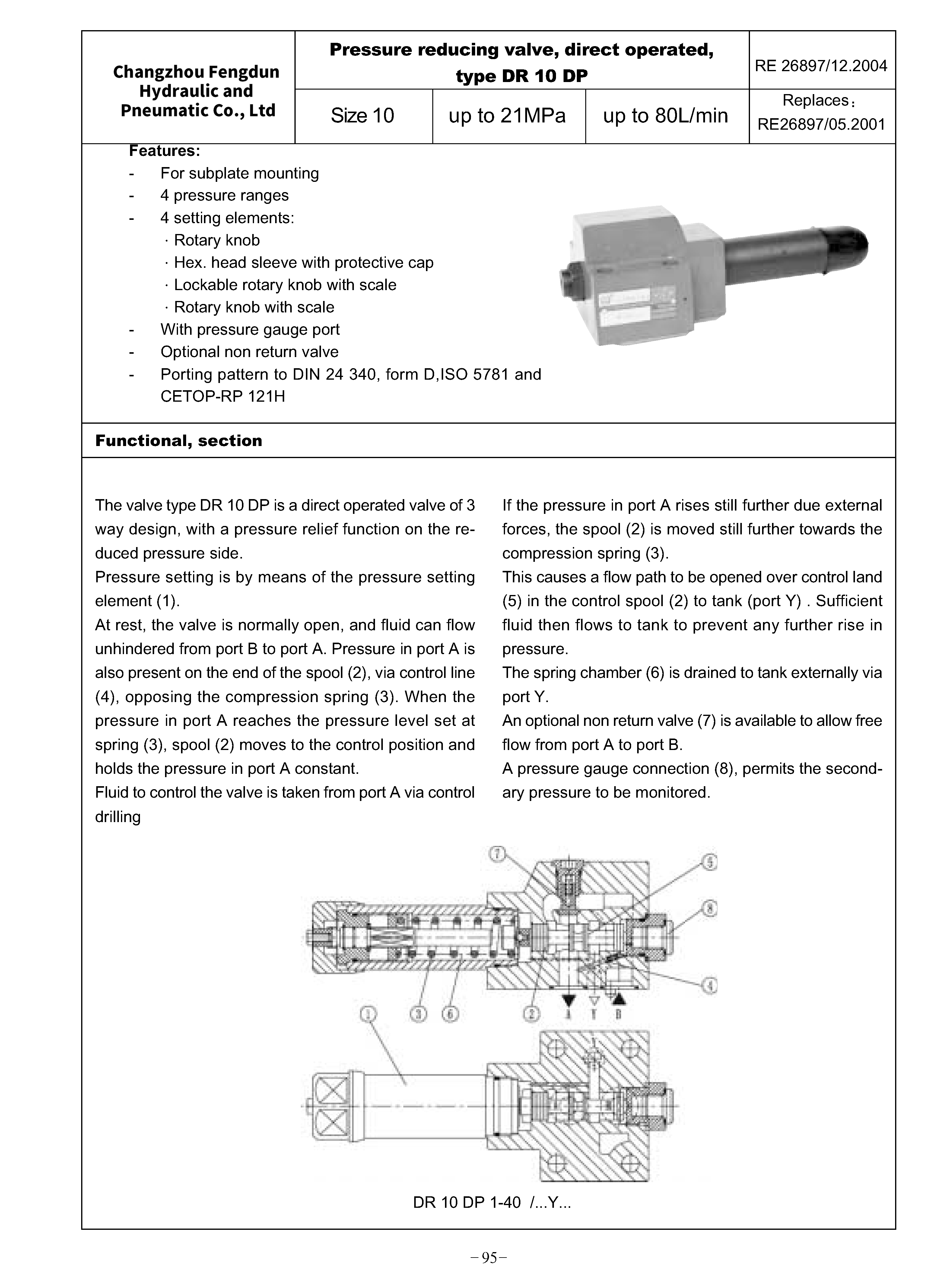 DR10DP type