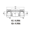 Cylinder straight bulkhead