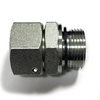 Metric thread with captive seal /metric female 24° cone o-ring sealing
